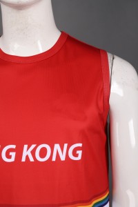 WTV163 Customized Contrast Sports Set Hong Kong Representative Sweatshirts Sweaters Sportswear Manufacturers detail view-11